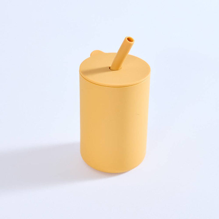 Milk Addict Silicone Cup And Straw Set