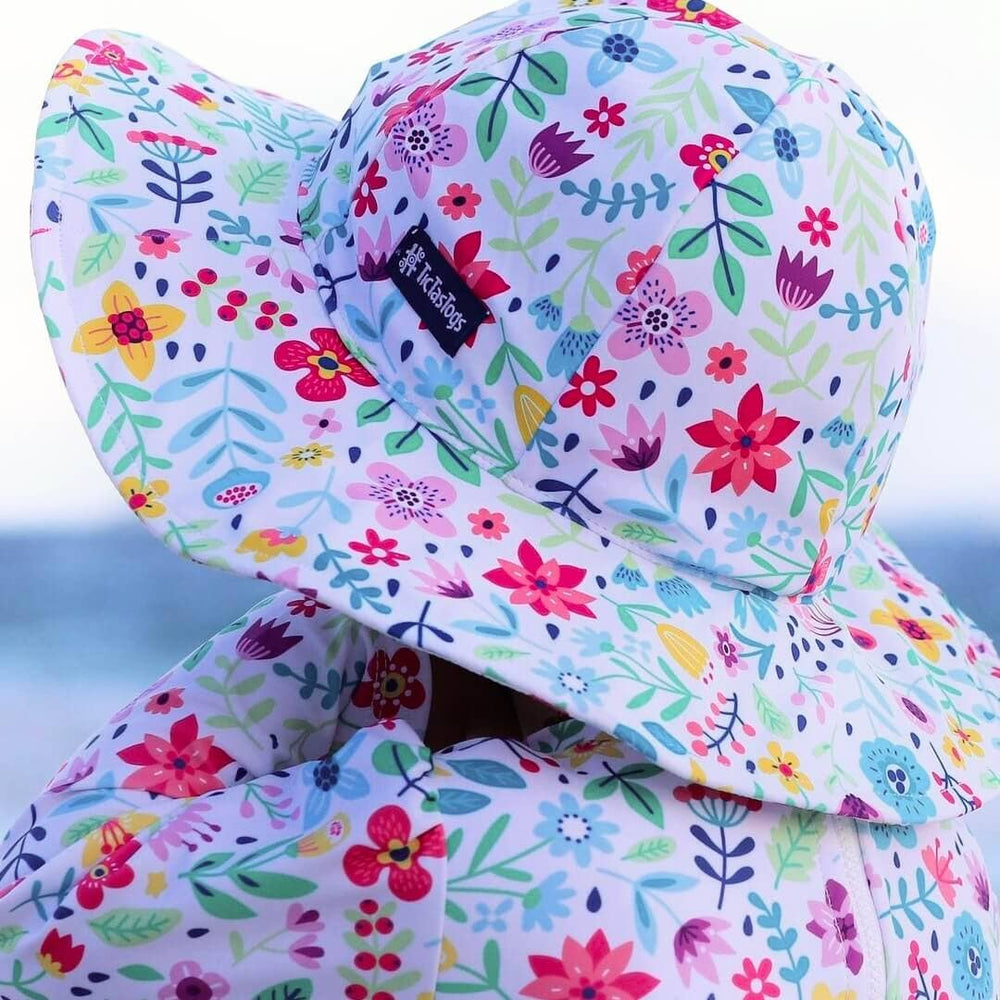 Wide brim sun hat | Ditsy Daisy