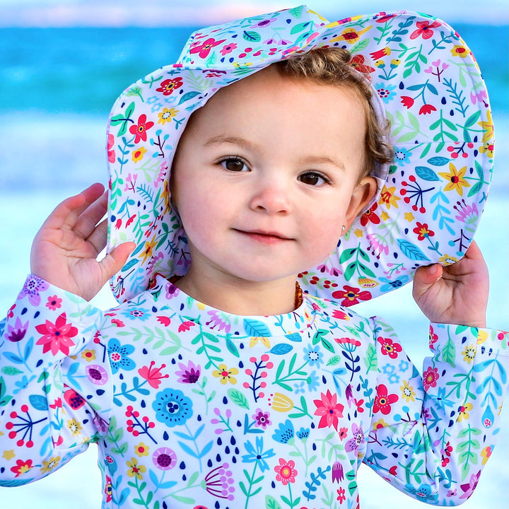 Wide brim sun hat | Ditsy Daisy