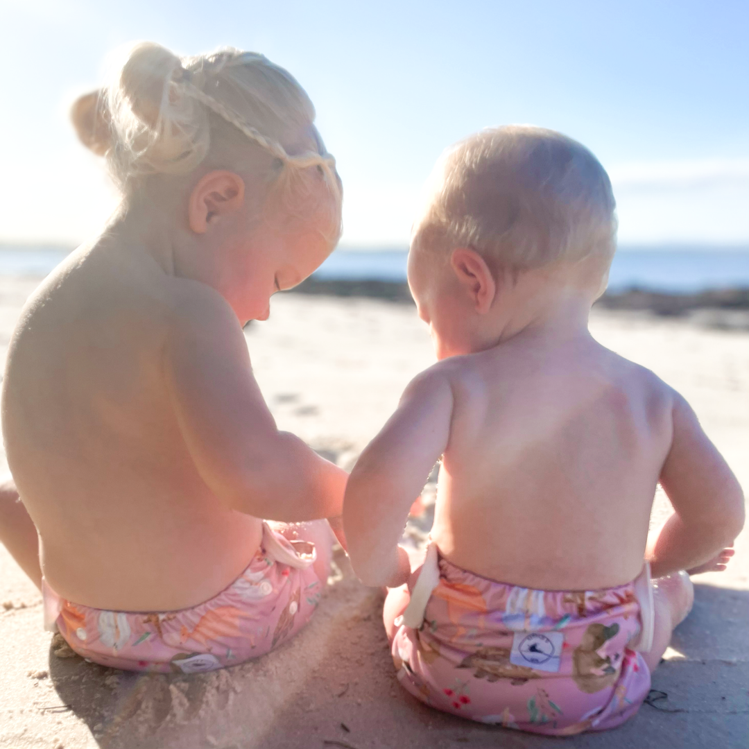REUSABLE SWIM NAPPY ~ AUS ANIMALS