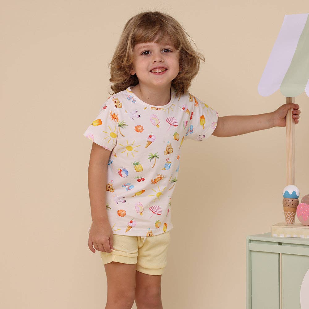 Beach Fun Organic T-Shirt