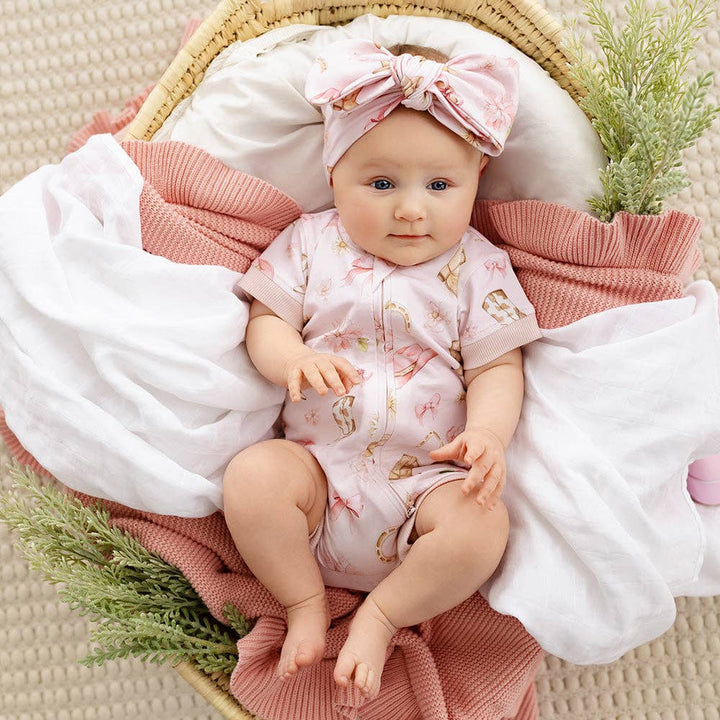 Boots & Bows Organic Snuggle Shortie
