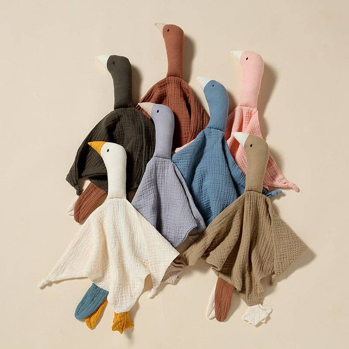 Goose Comforter Baby Security Blanket - Neptune