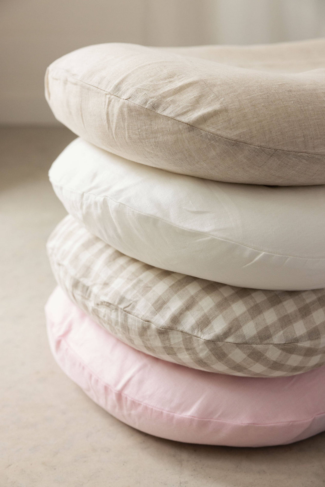 Baby Lounger Nest + Natural Linen Cover