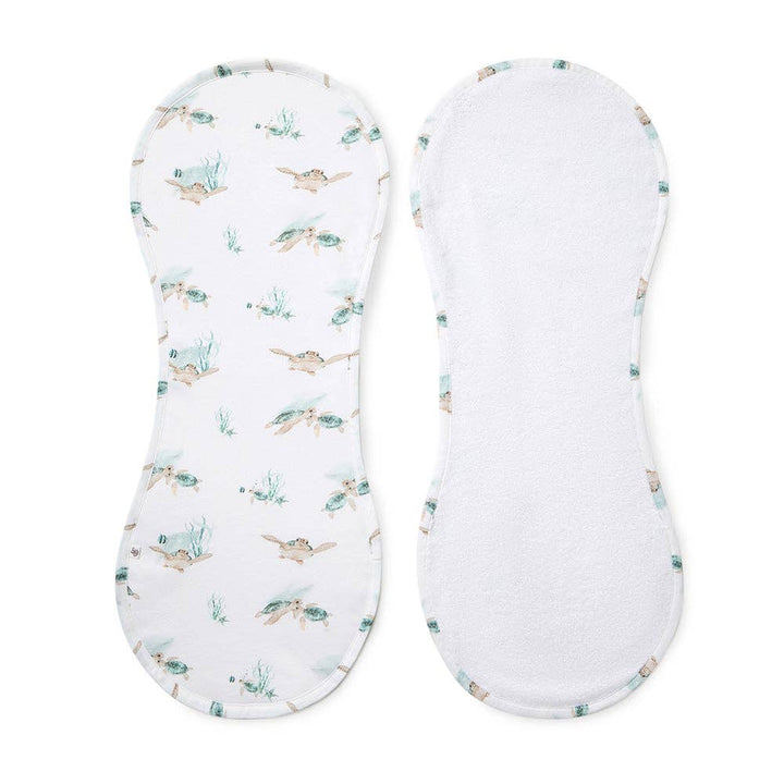 Turtle Organic Cotton Burp Cloth