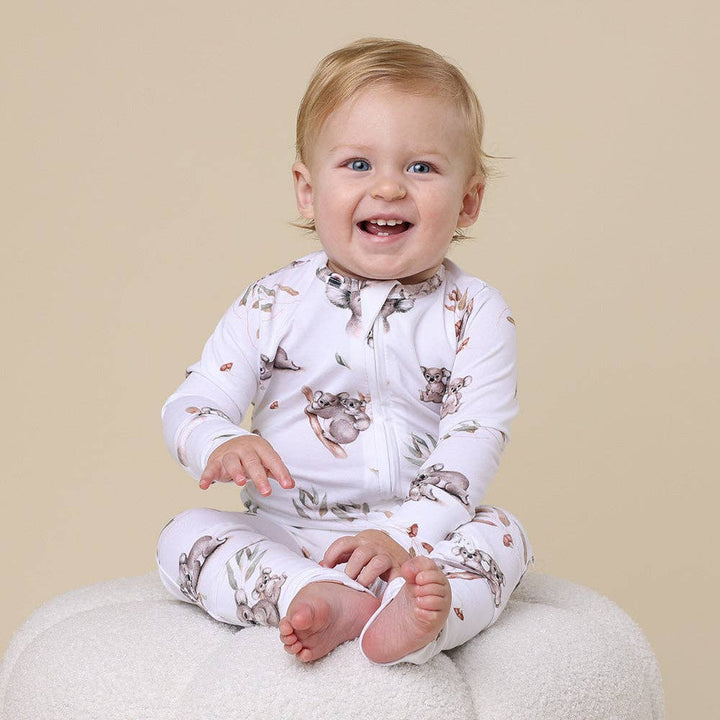 Koala Organic Snugglesuit Convertible Romper