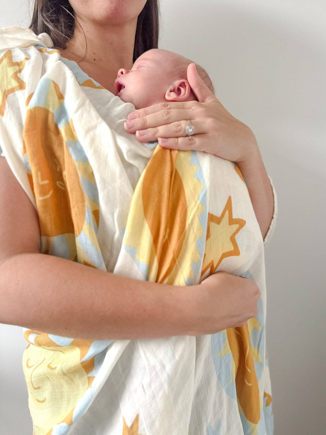 Organic Muslin Swaddle - Sunny Day (Limited Edition)