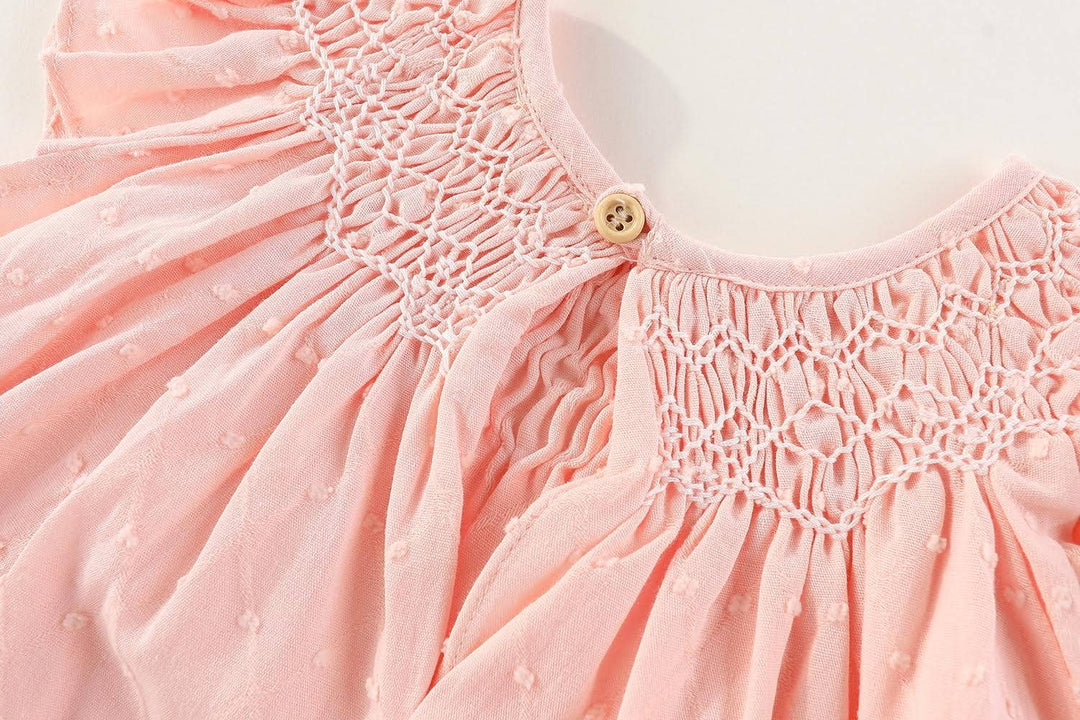 Parisien DRESS:             Pink and White