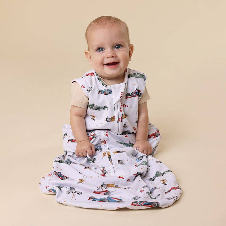Little Racers Organic Sleeping Bag 1.0 TOG