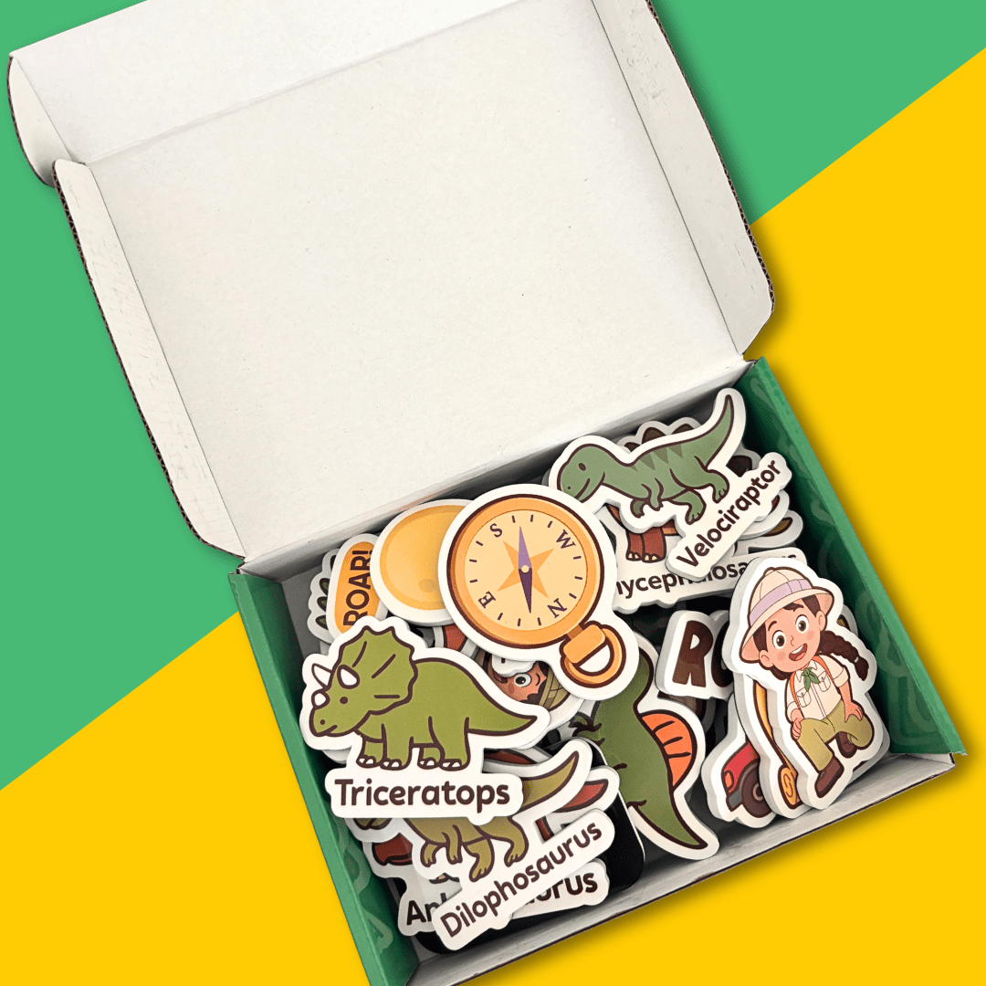 Dino Discovery Magnet Set | Dinosaur Magnets for Kids Imaginative Play