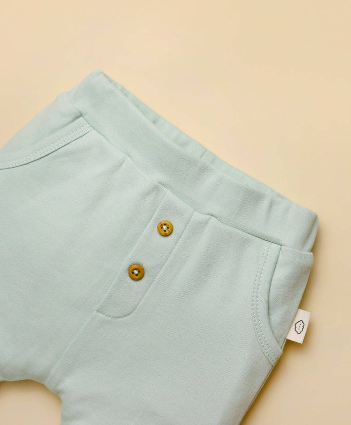 Slouchy track pants - Lime green