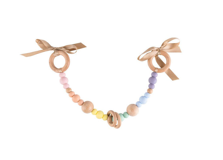 Harlow Pram Garland (tri-colour)