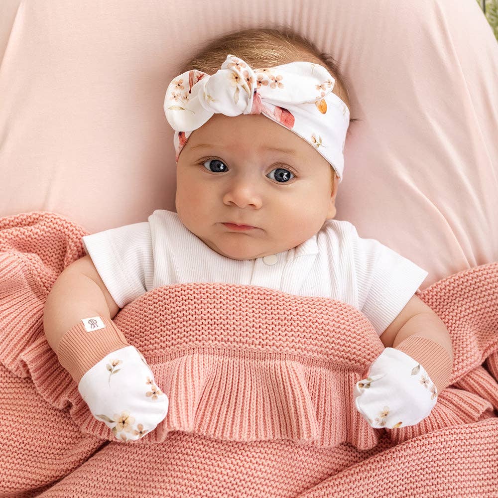 Butterfly Organic Cotton Mittens