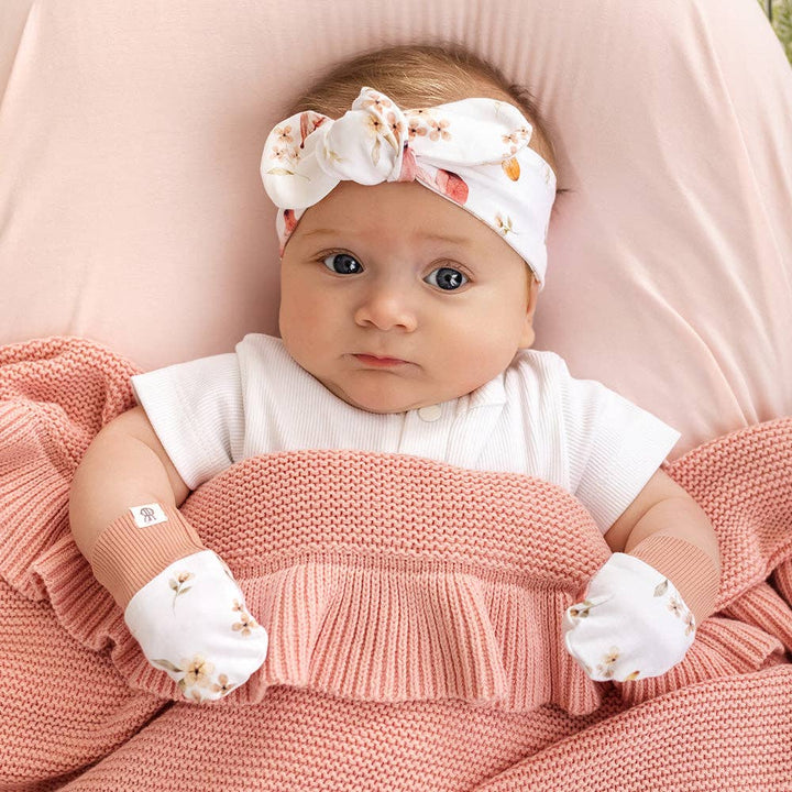 Butterfly Organic Cotton Mittens
