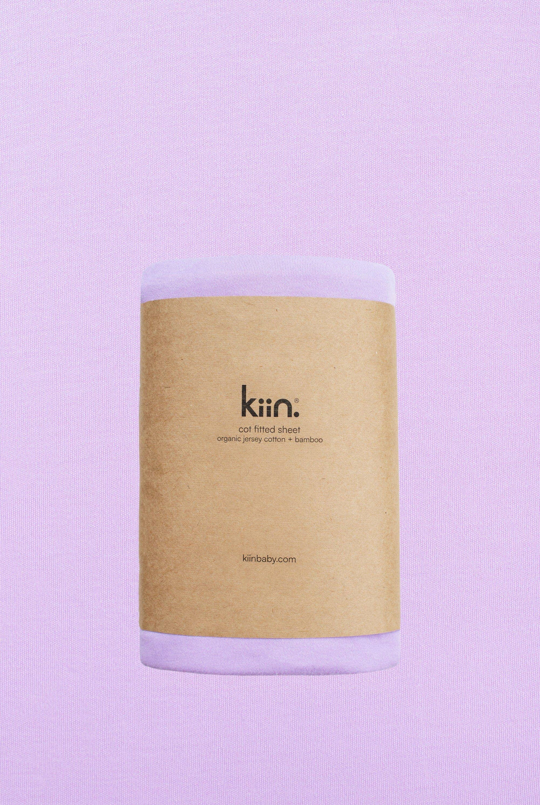 Cot Organic Sheet - Lilac