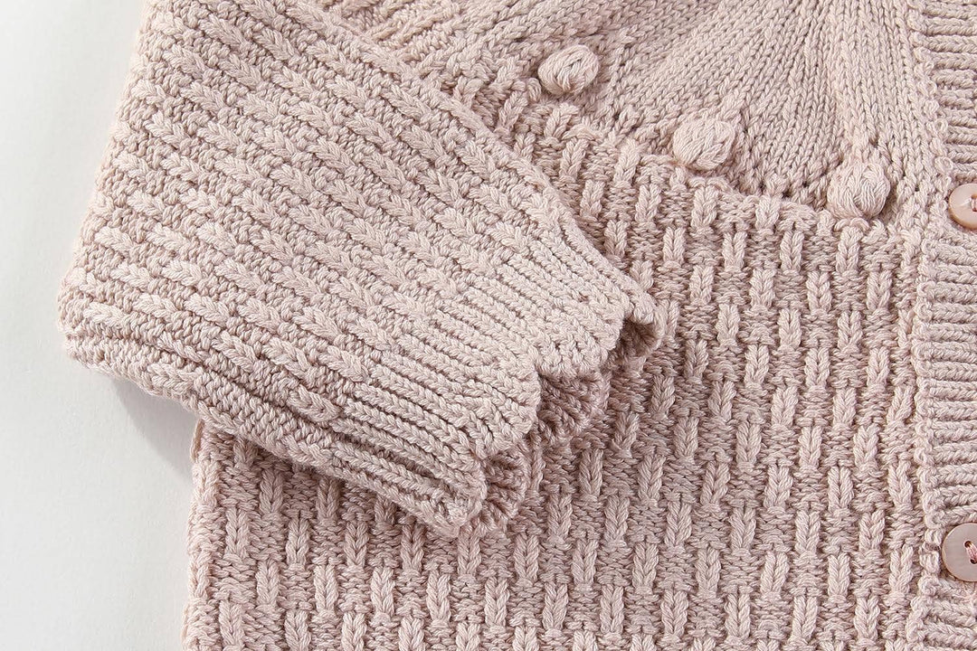 Ella Cardigan 100% cotton: 0-3M, 3-6M, 6-12M, 1-2Y, 2-3Y, 3-4Y, 4-5Y