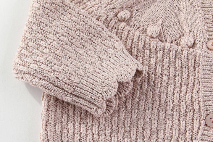 Ella Cardigan 100% cotton: 0-3M, 3-6M, 6-12M, 1-2Y, 2-3Y, 3-4Y, 4-5Y