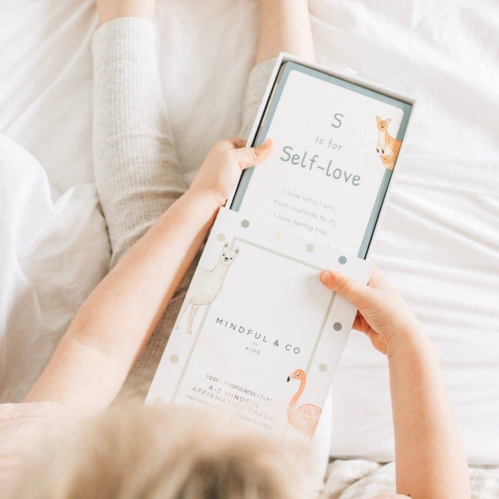 A–Z Mindfulness Affirmation Cards for Kids