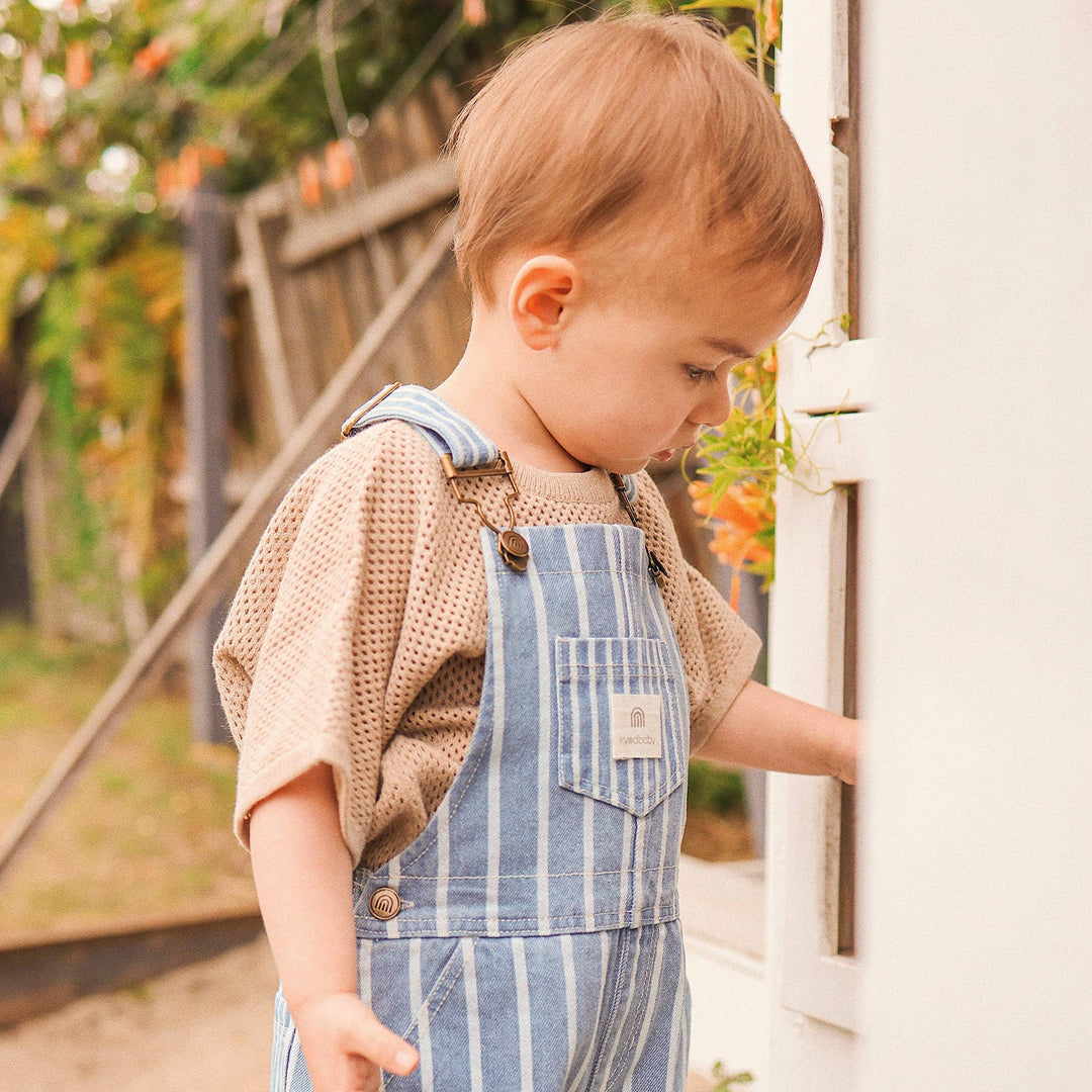 Woven Overall - Washed Denim