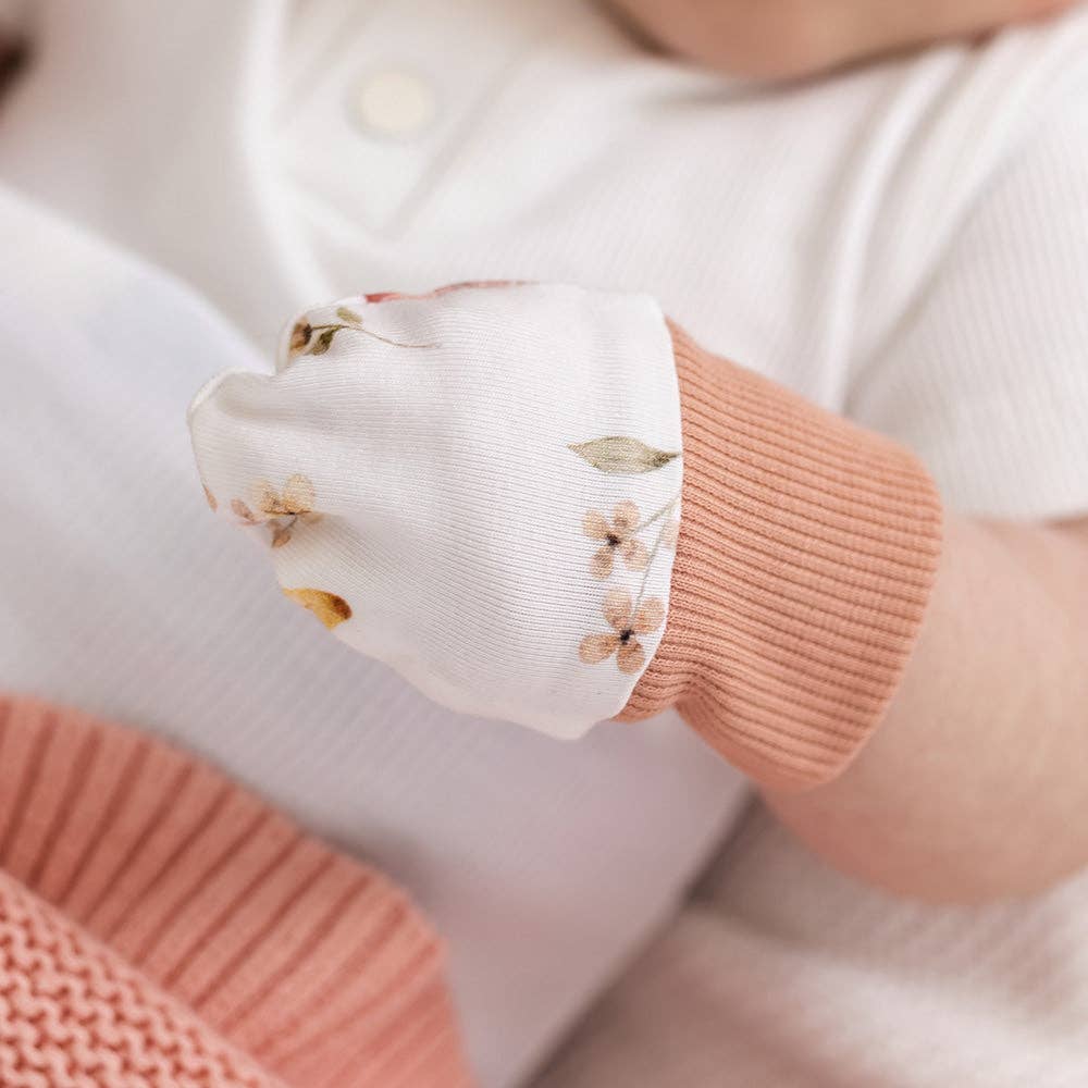 Butterfly Organic Cotton Mittens
