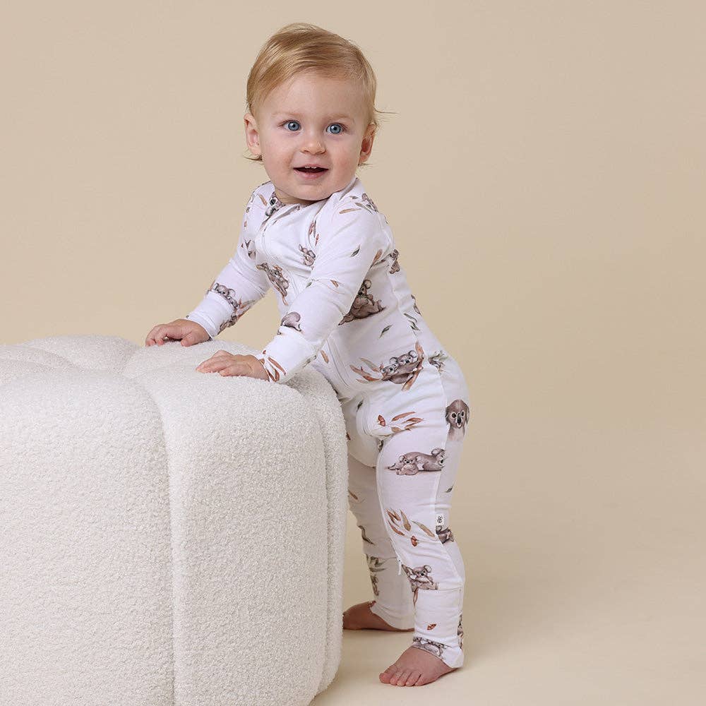 Koala Organic Snugglesuit Convertible Romper