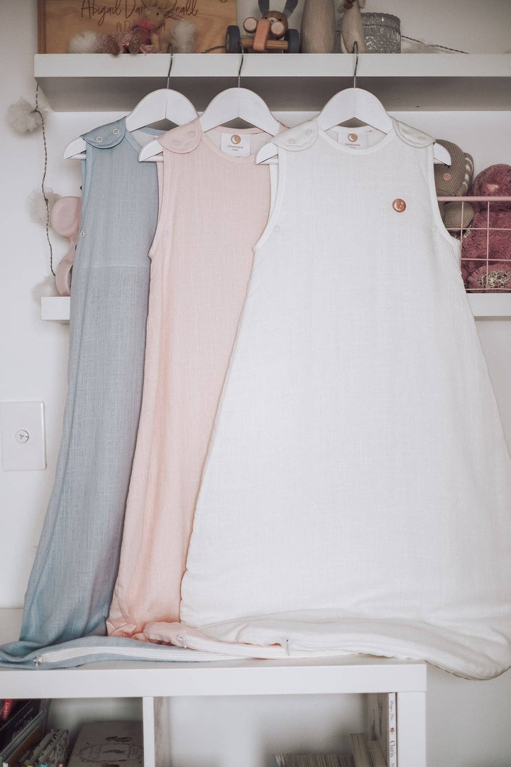Rose Bud 1.0 TOG Baby Sleeping Bag Bamboo Linen