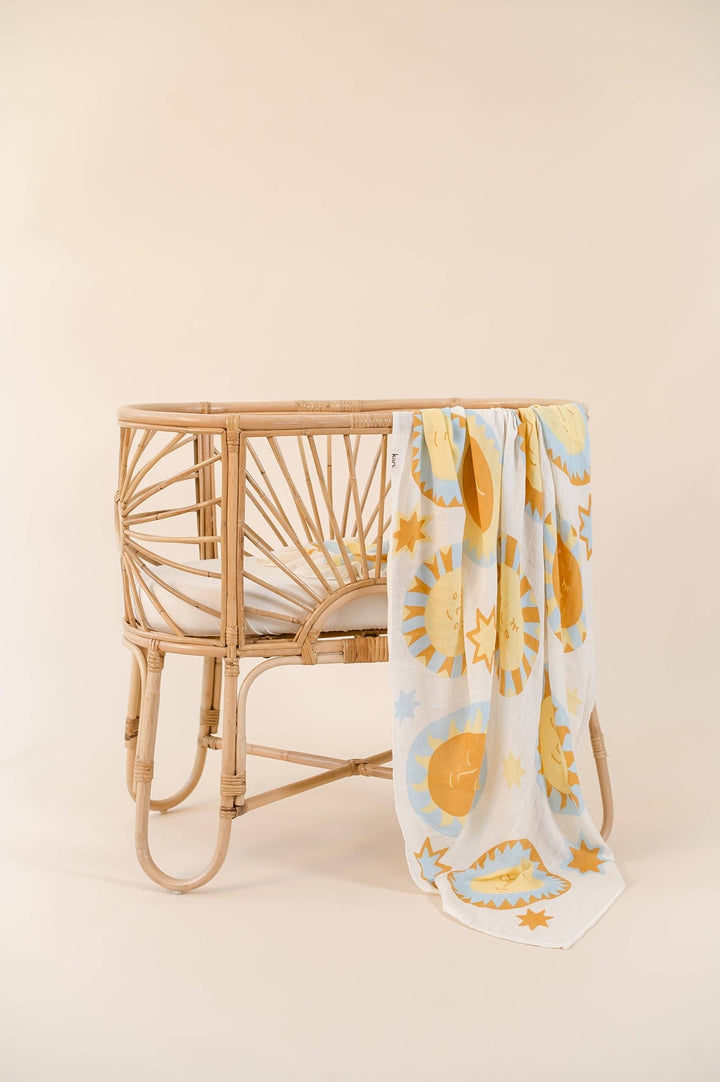 Organic Muslin Swaddle - Sunny Day (Limited Edition)