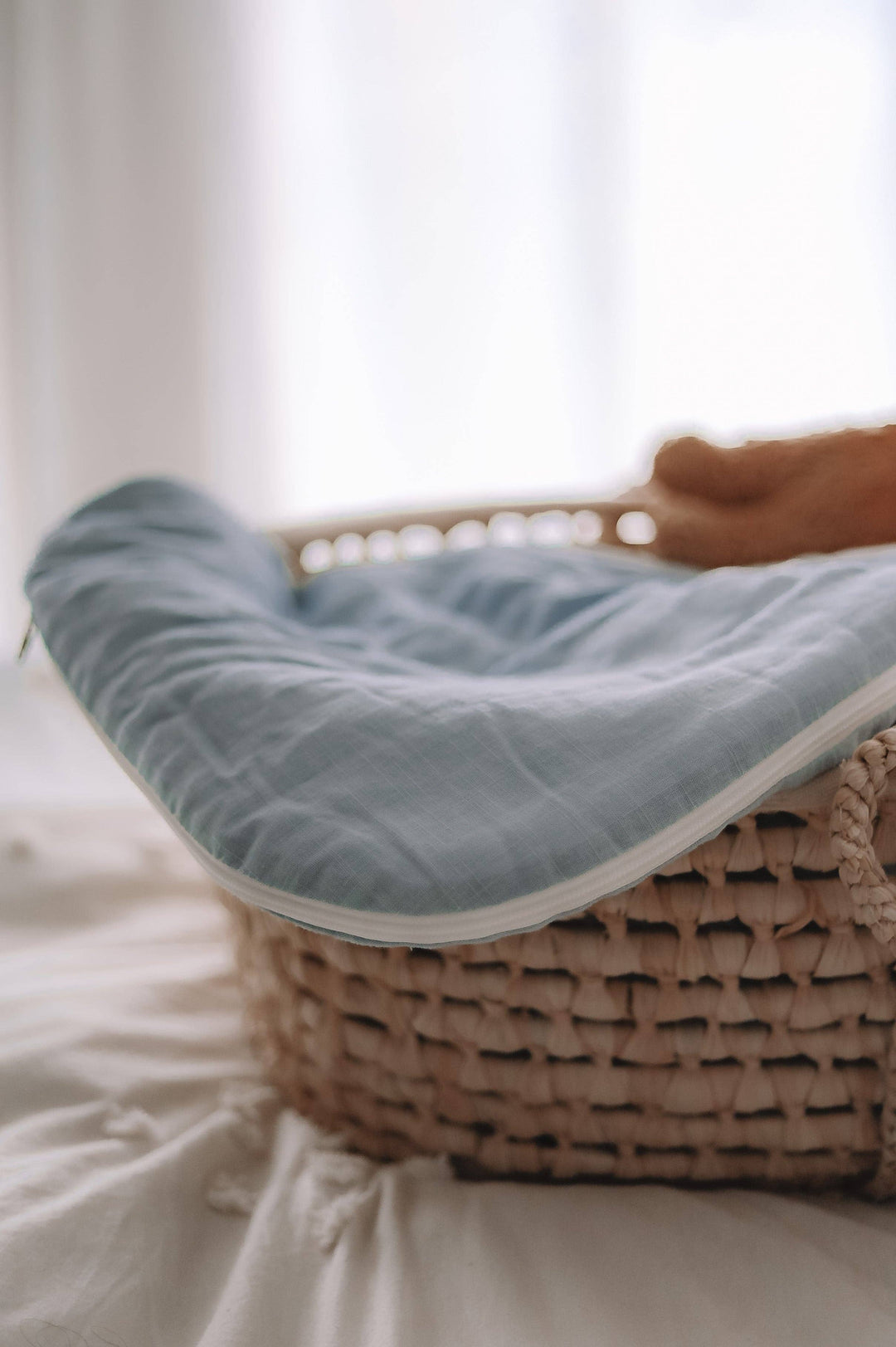 Cornflower 1.0 TOG      Baby Sleeping Bag Bamboo Linen