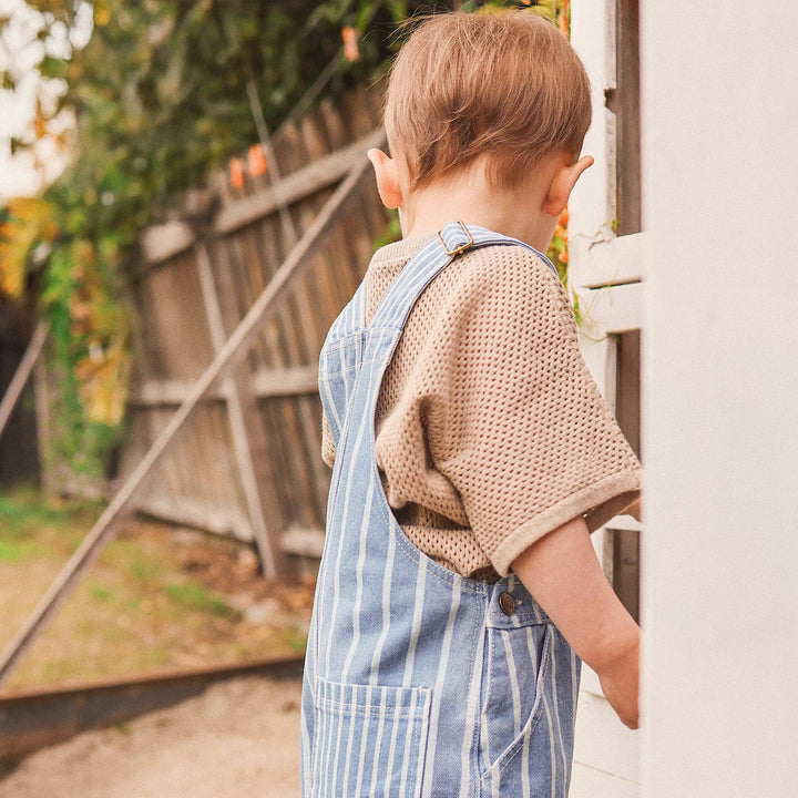 Woven Overall - Washed Denim