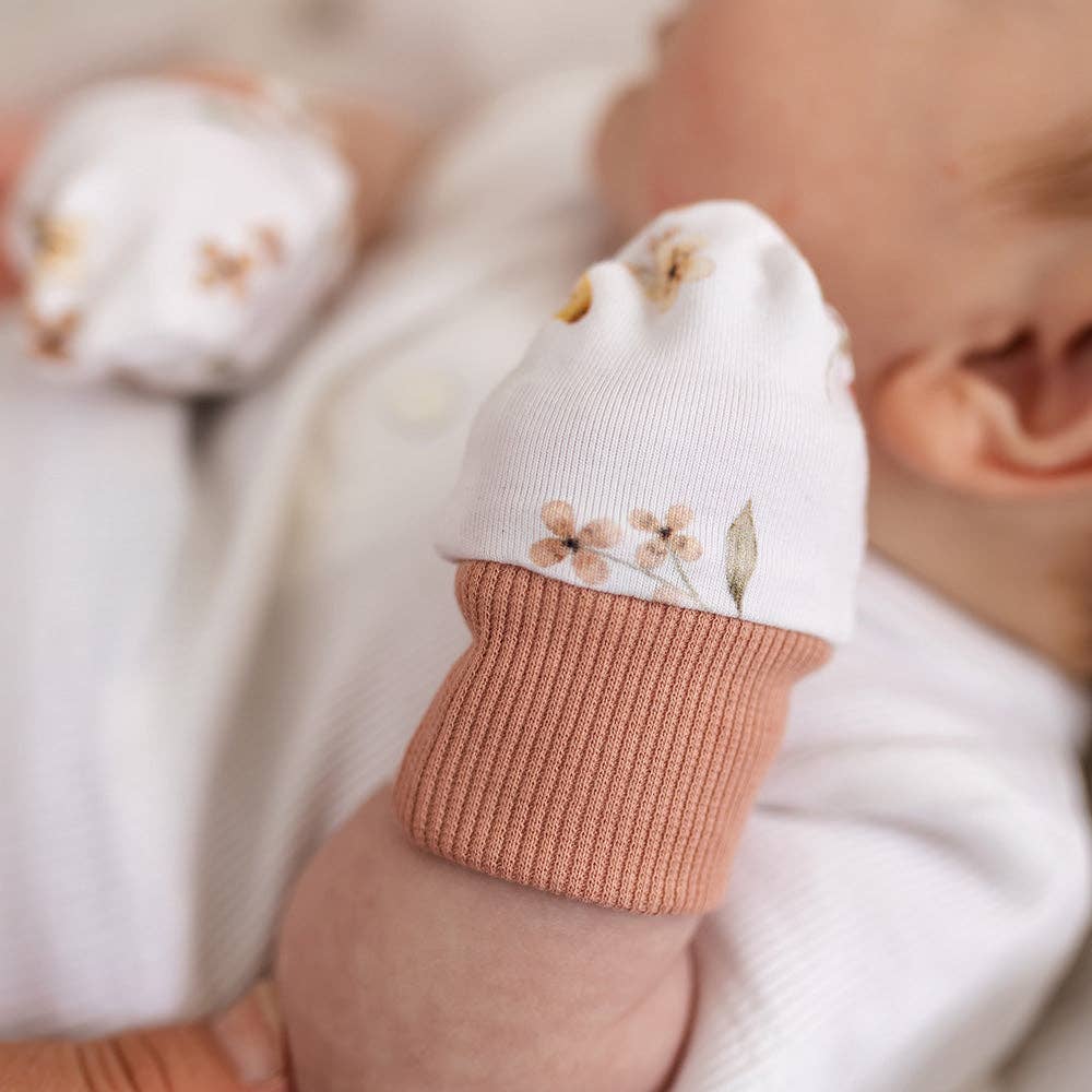 Butterfly Organic Cotton Mittens