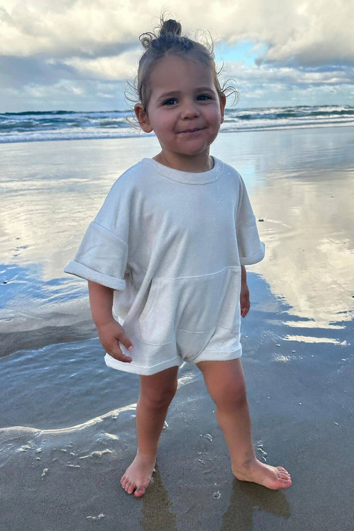 Mini Terry Romper