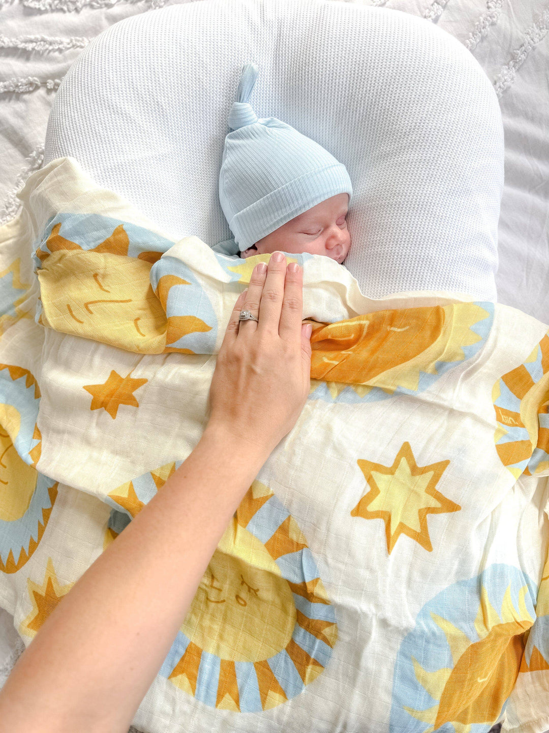 Organic Muslin Swaddle - Sunny Day (Limited Edition)