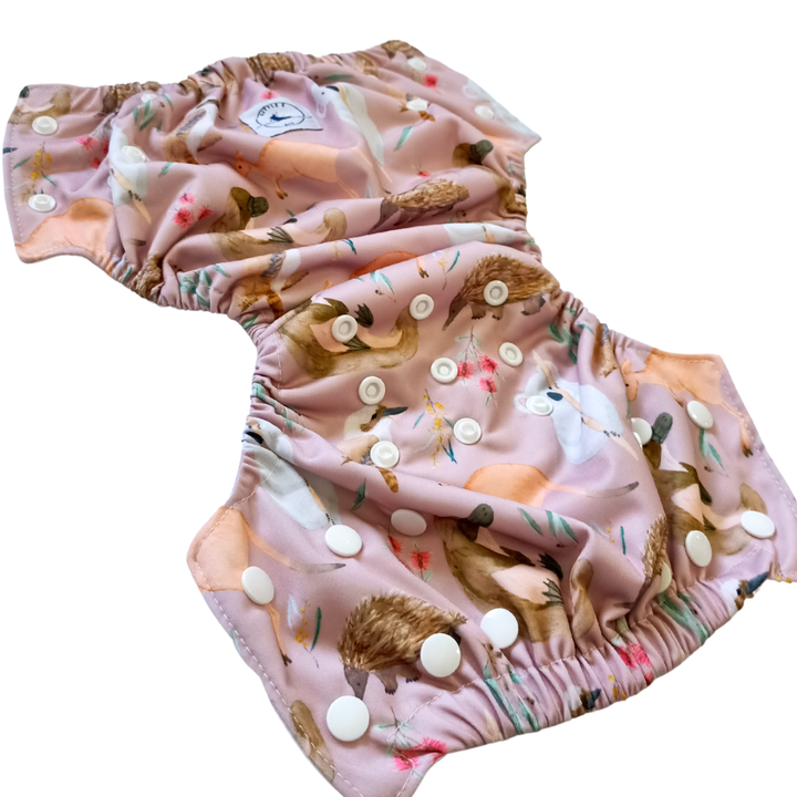 REUSABLE SWIM NAPPY ~ AUS ANIMALS