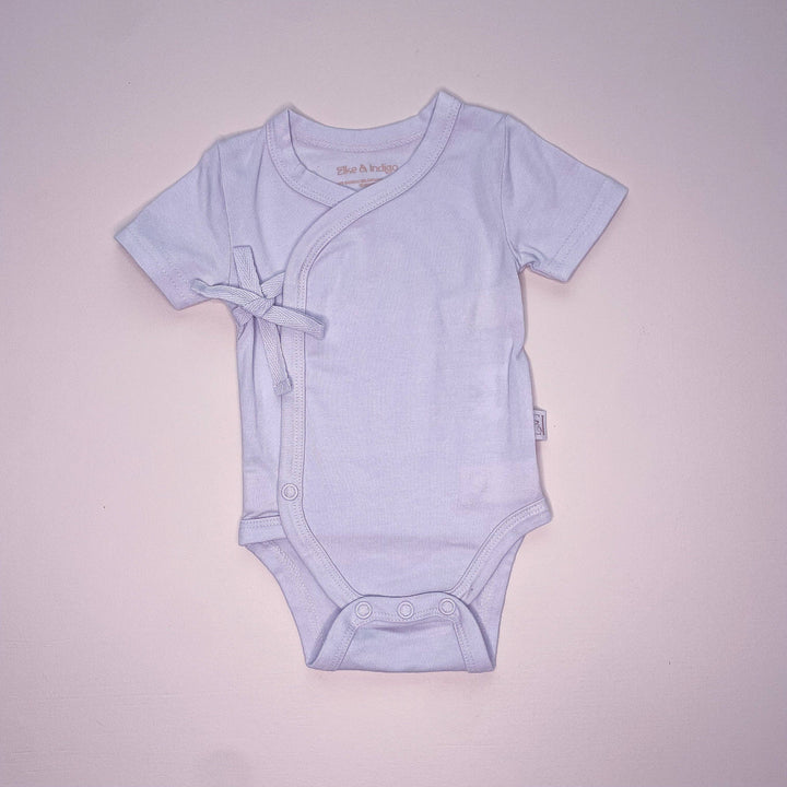 Bamboo/Organic Cotton Willow Bodysuit - Soft Lilac
