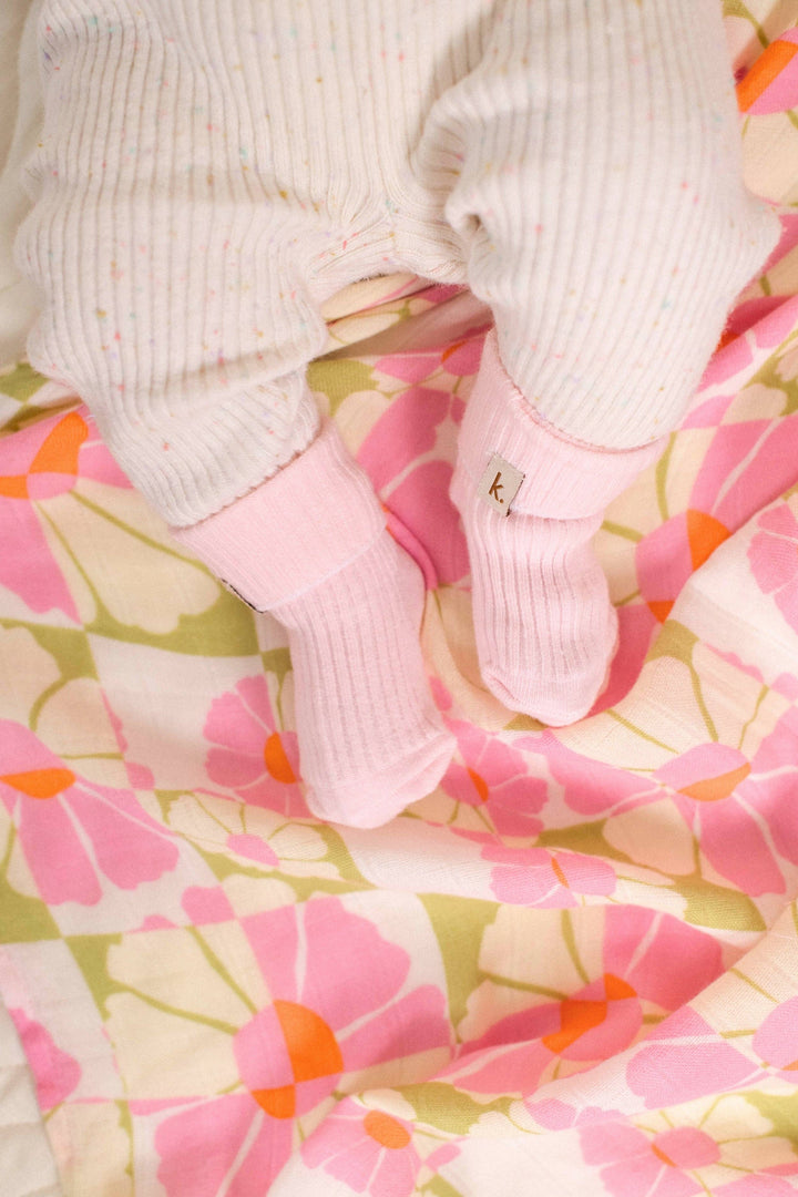 Cotton Ribbed Baby Socks
