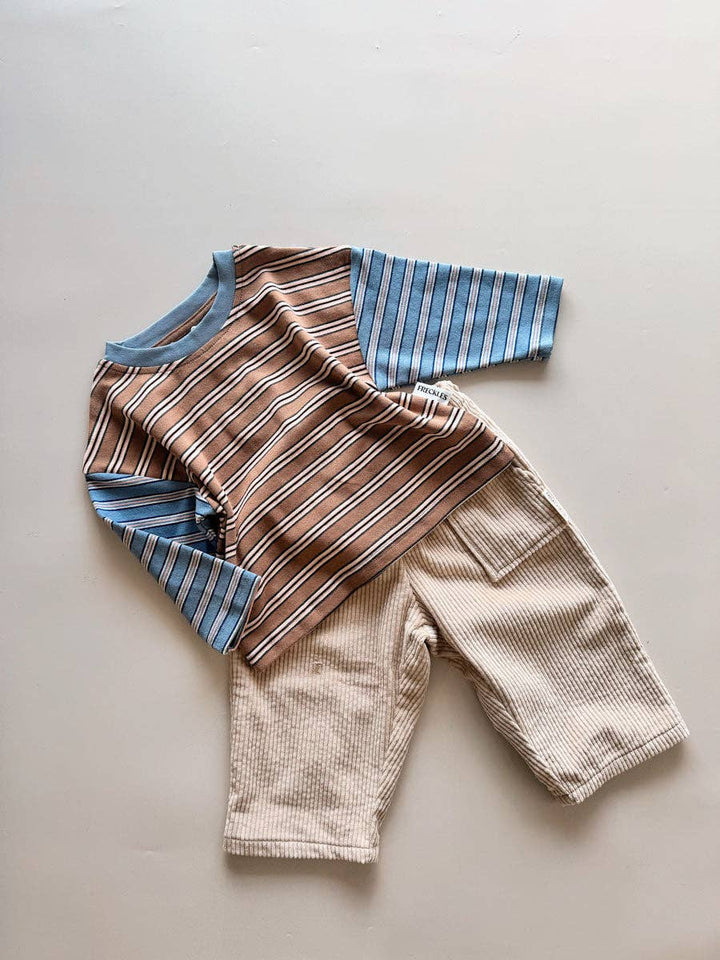 Colour Block Stripe Tee | Sorrento