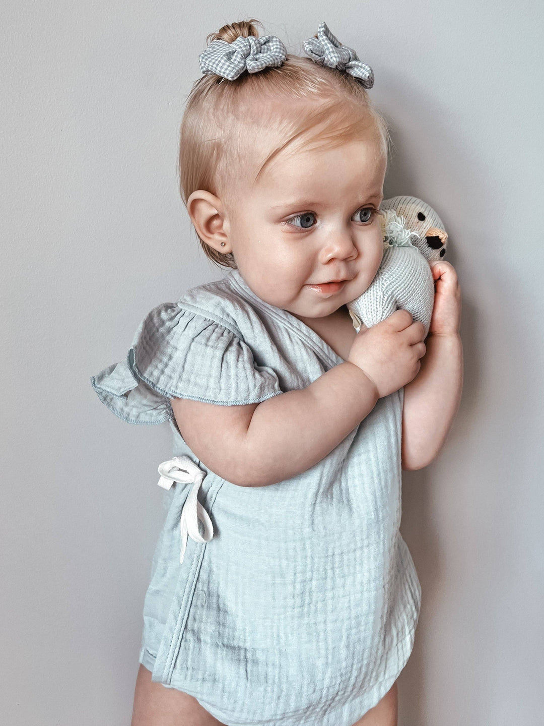 Fleur Romper - Blue