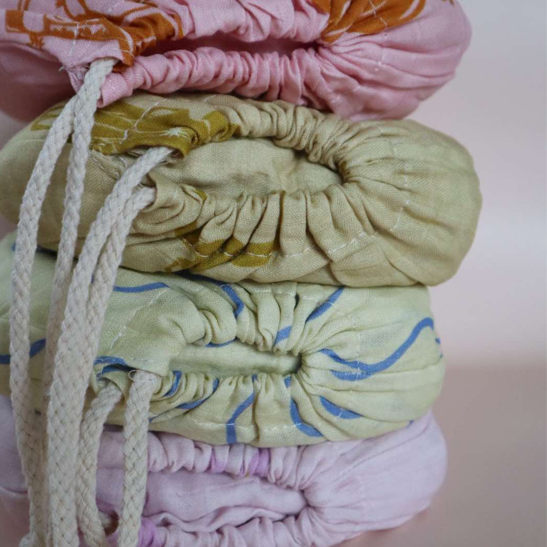 Posy Fitted Cot Sheet - 70% Bamboo + 30% Cotton