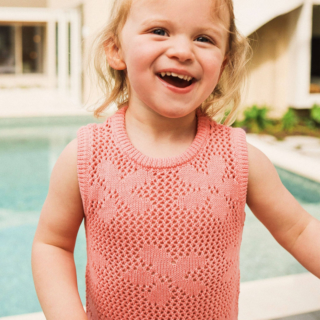 Crochet Dress - Strawberry