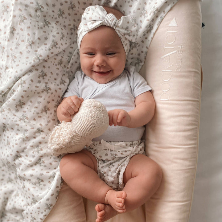 Bamboo/Organic Cotton Willow Bodysuit - Soft Lilac