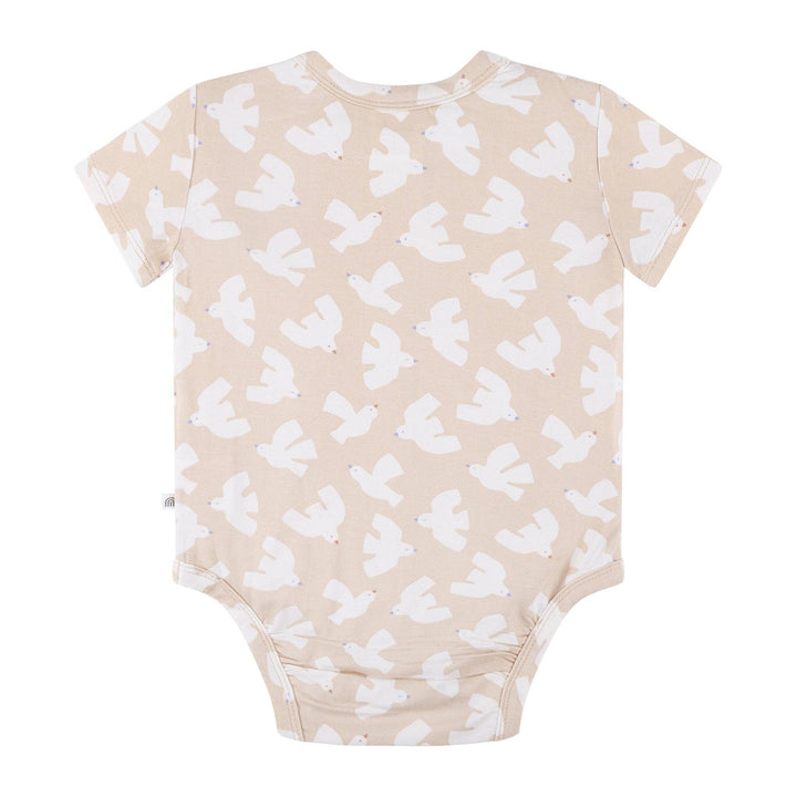 Comfy Bodysuit Short Sleeve - Seagull