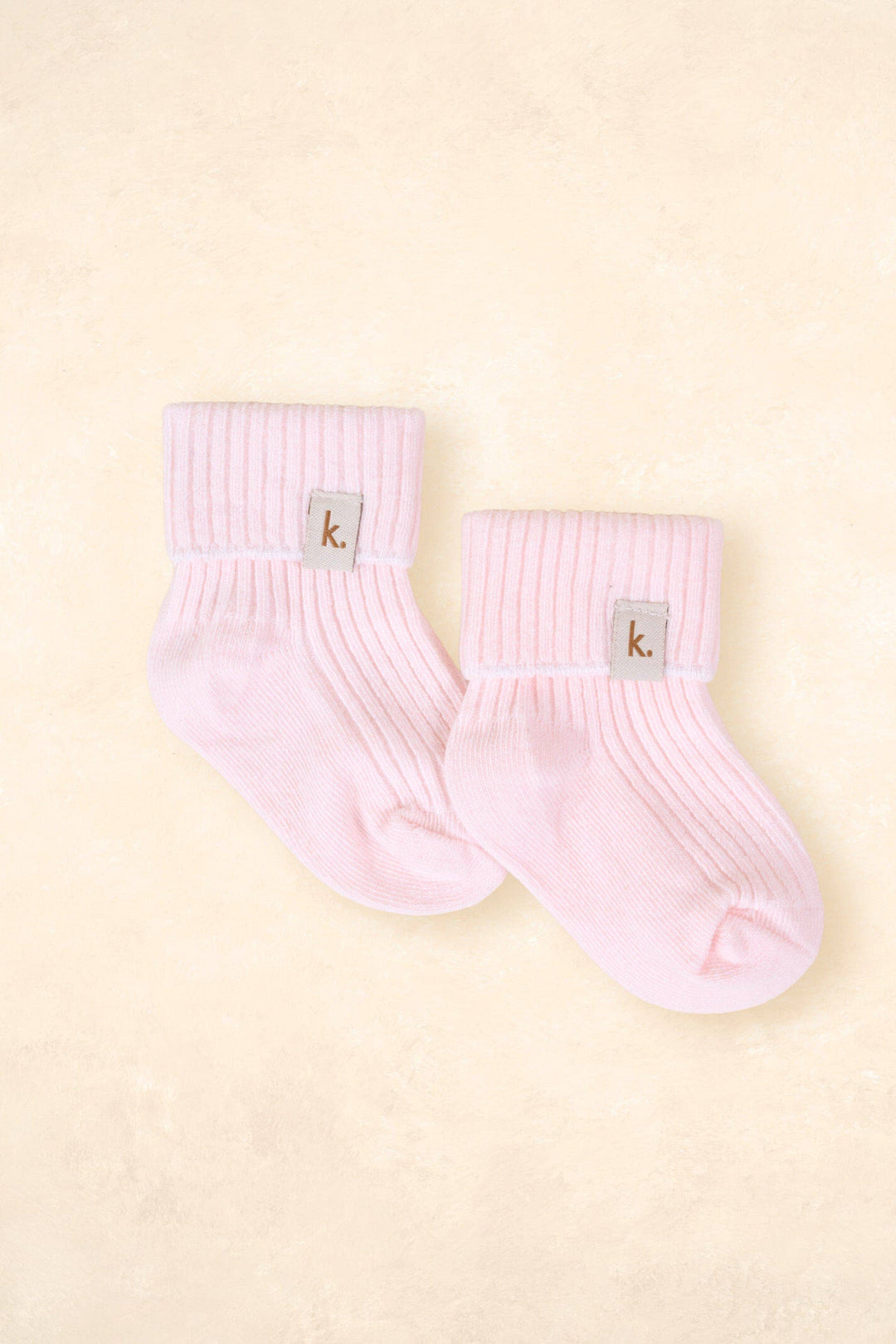 Cotton Ribbed Baby Socks
