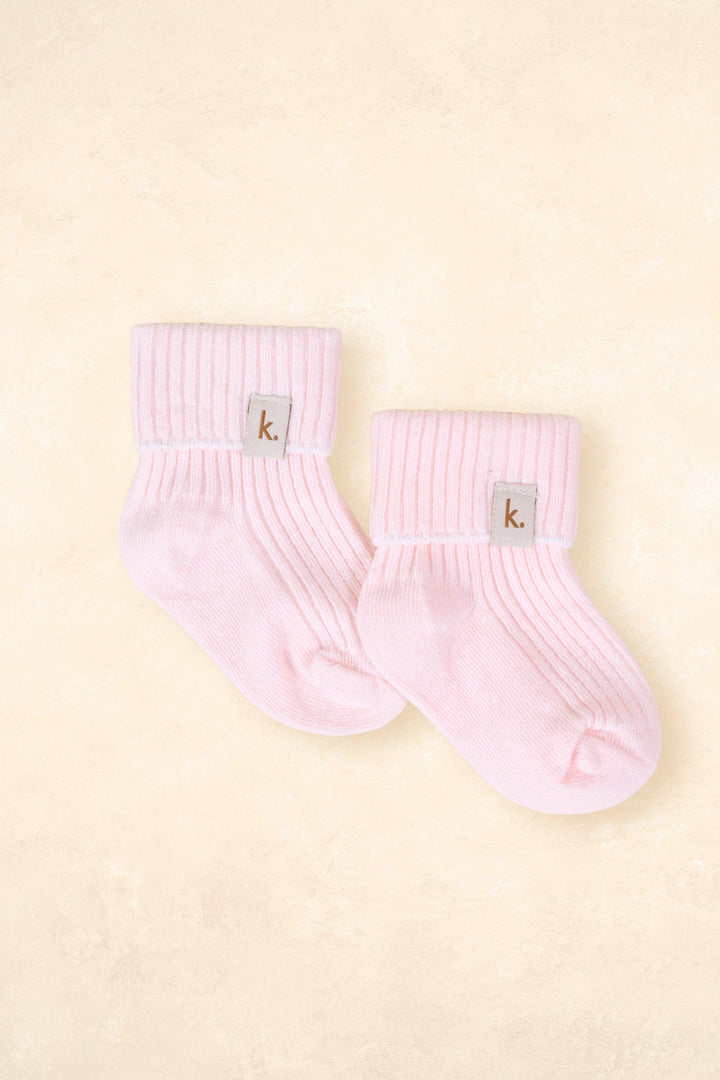 Cotton Ribbed Baby Socks
