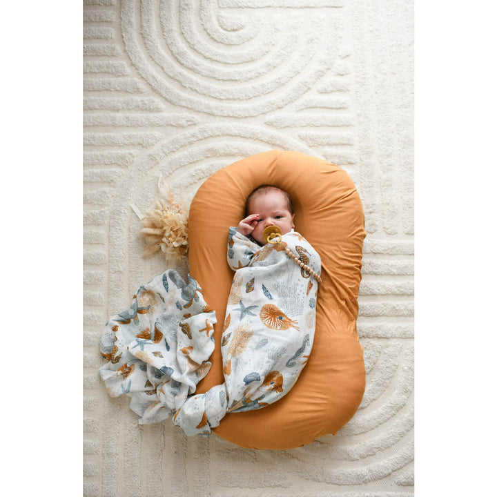 Luna's T Bamboo Muslin Swaddle Baby wrap