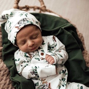 Baby Beanies and Topknot bows