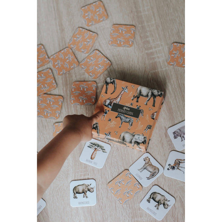 Modern Monty - African Memory Card Game