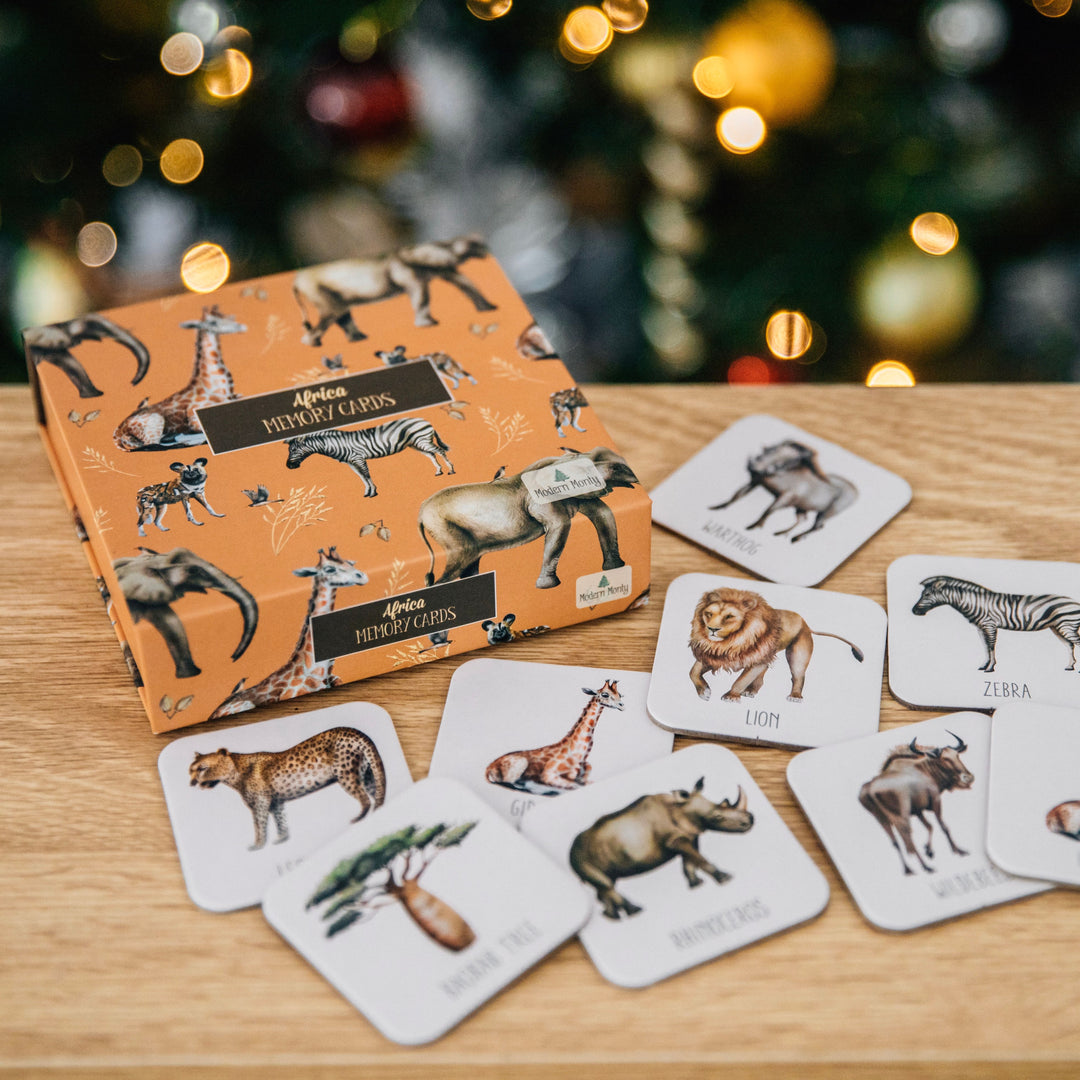 Modern Monty - African Memory Card Game