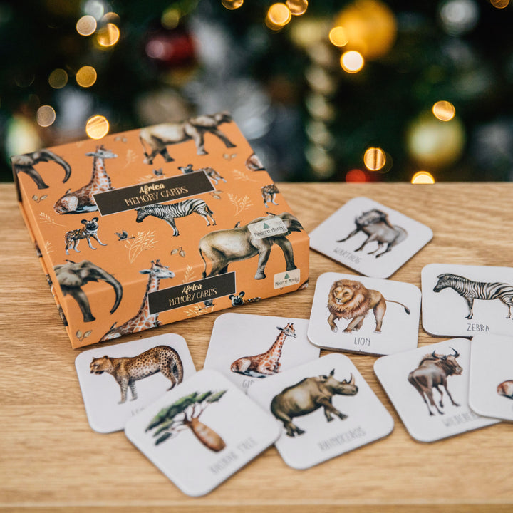 Modern Monty - African Memory Card Game