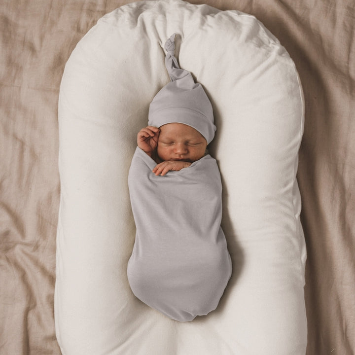 Snuggle Hunny Swaddle Sack & Beanie set - cotton