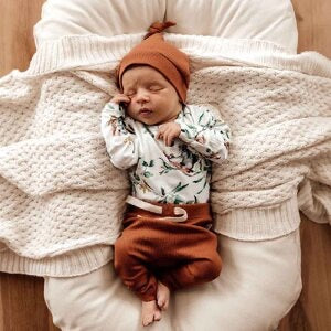 Snuggle Hunny Body suit Long sleeve - Eucalypt